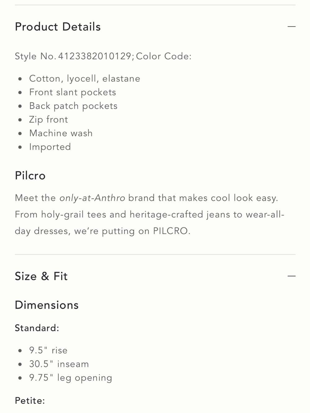 Pilcro Anthropologie Mid-Rise Demilune Utility Floral Flare Pants - Picture 7 of 8